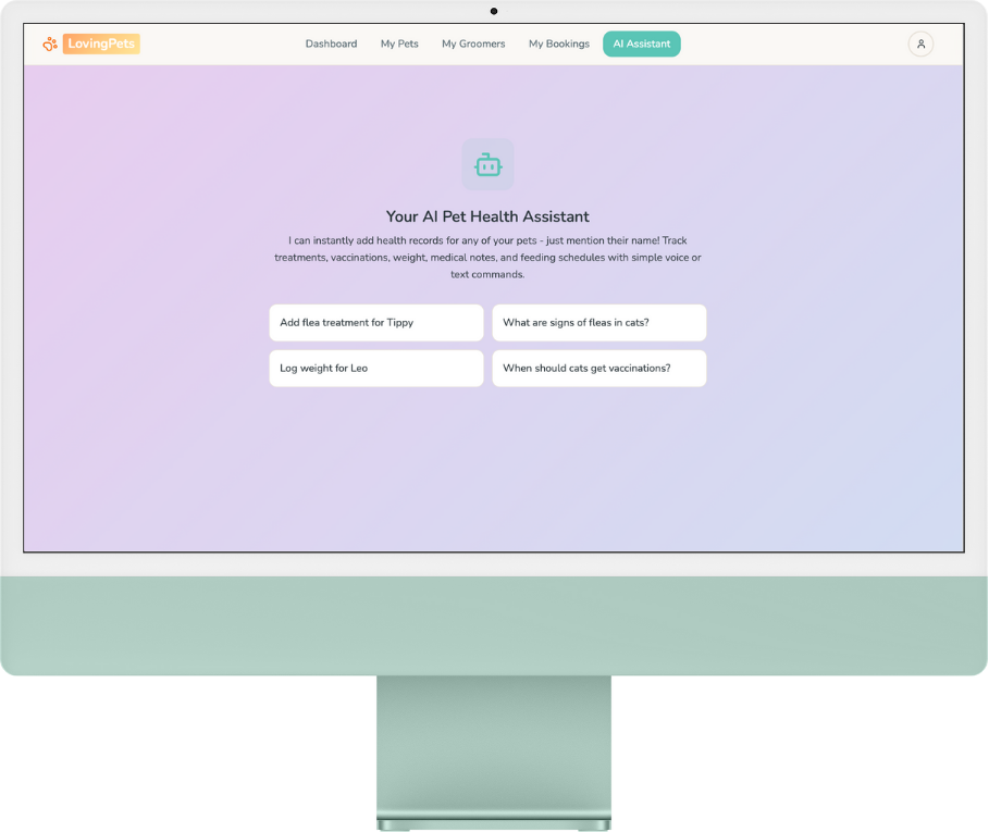 LovingPets - AI agent
